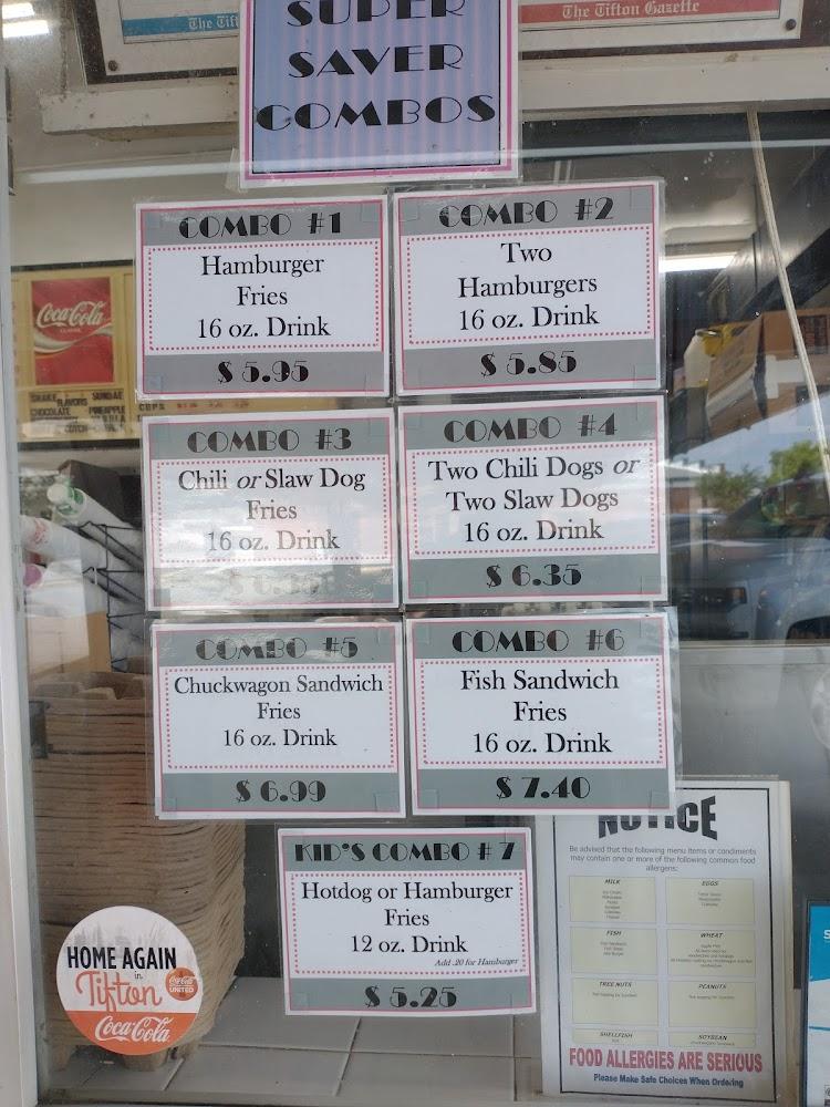 Shady Lane Drive Inn Menu image 1